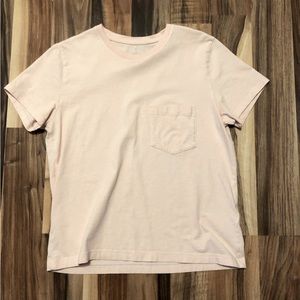 Everlane The Organic Cotton Box-cut Tee with pocket